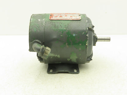 AEG 2J7524-Z AC Motor 1/3Hp 1745rpm 230/460VAC 3Ph 56C ND 77503 LRIRV