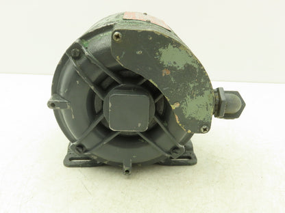 AEG 2J7524-Z AC Motor 1/3Hp 1745rpm 230/460VAC 3Ph 56C ND 77503 LRIRV