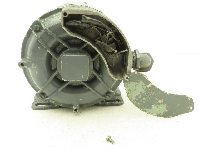 AEG 2J7524-Z AC Motor 1/3Hp 1745rpm 230/460VAC 3Ph 56C ND 77503 LRIRV