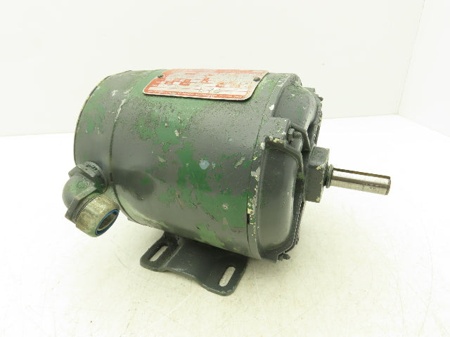 AEG 2J7524-Z AC Motor 1/3Hp 1745rpm 230/460VAC 3Ph 56C ND 77503 LRIRV