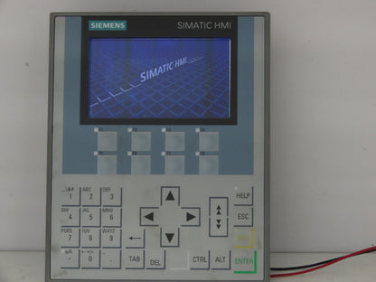 Siemens 6AV2 124-1DC01-0AX0 KP400 Comfort Simatic HMI Screen Control Panel