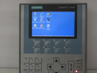 Siemens 6AV2 124-1DC01-0AX0 KP400 Comfort Simatic HMI Screen Control Panel