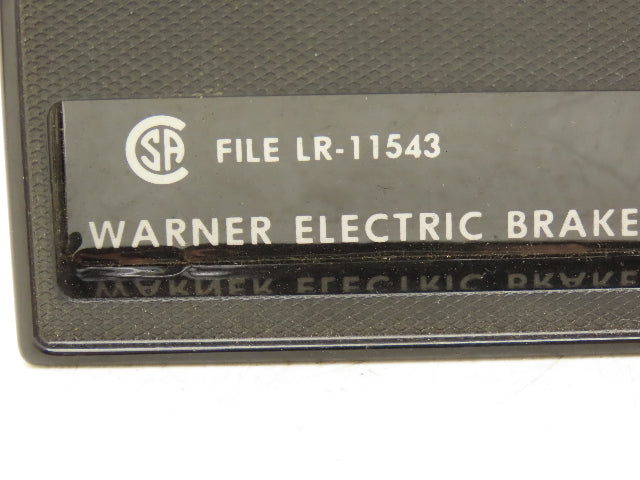 Warner Electric MCS-103-1 Brake & Clutch Adjustable Torque Controller 2-Channel