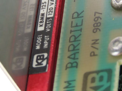 KB Electronics KBMM-125 Variable Speed DC Motor Control 3/4Hp 115V Potentiometer