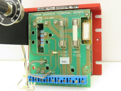 KB Electronics KBMM-125 Variable Speed DC Motor Control 3/4Hp 115V Potentiometer