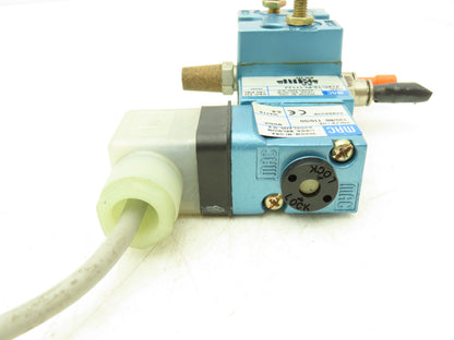 MAC 712C-12-PI-111JJ Pneumatic Solenoid Valve 120V 1/4"npt 4/2-way