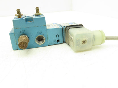 MAC 712C-12-PI-111JJ Pneumatic Solenoid Valve 120V 1/4"npt 4/2-way