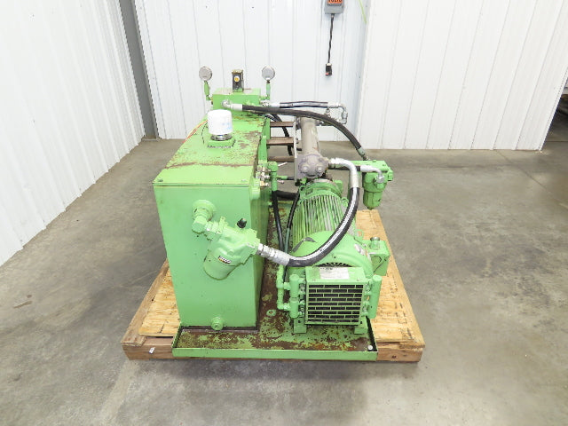 Parker PVP33303R6A1M Hydraulic Power Unit 20Hp 15.6GPM 3000PSI 480V 3Ph 45 Gal