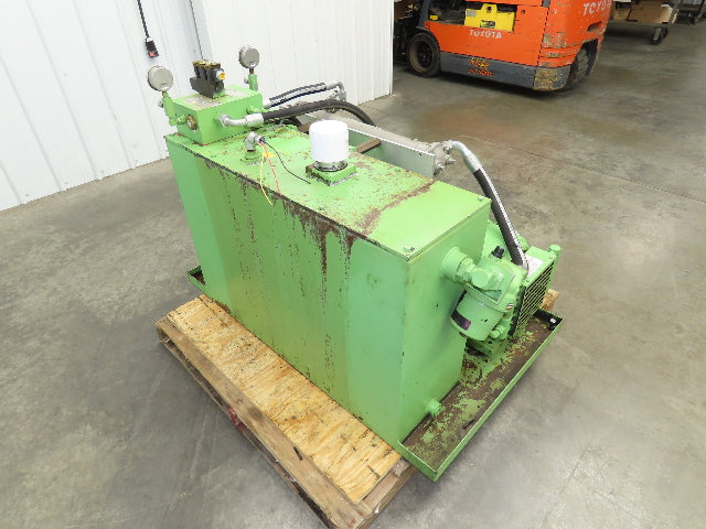 Parker PVP33303R6A1M Hydraulic Power Unit 20Hp 15.6GPM 3000PSI 480V 3Ph 45 Gal