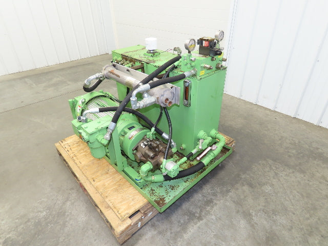 Parker PVP33303R6A1M Hydraulic Power Unit 20Hp 15.6GPM 3000PSI 480V 3Ph 45 Gal