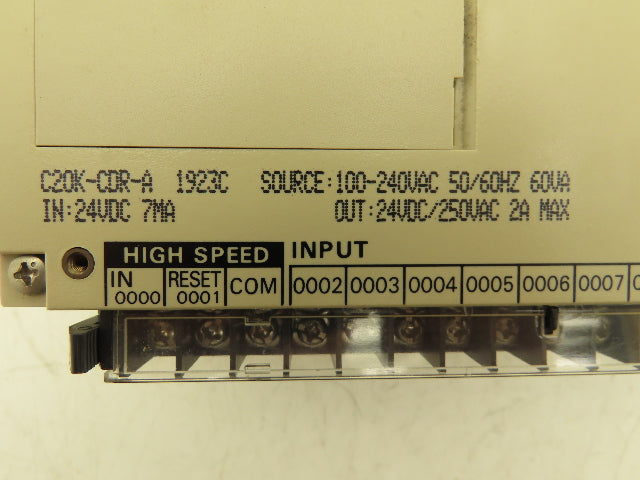 Omron C20K-CDR-A SYSMAC C20K Programmable Controller I/O Module – ARROW ...