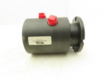 Scott Rotary Seals AP-420 Rotary Union Carbon Steel 2 Passage 1/2" NPT 500 RPM