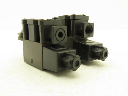 Parker D1VW20HVYC70 Hydraulic Directional Solenoid Valve 120V  Lot of 2