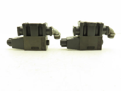 Parker D1VW20HVYC70 Hydraulic Directional Solenoid Valve 120V  Lot of 2