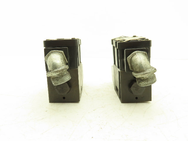 Parker D1VW20HVYC70 Hydraulic Directional Solenoid Valve 120V  Lot of 2