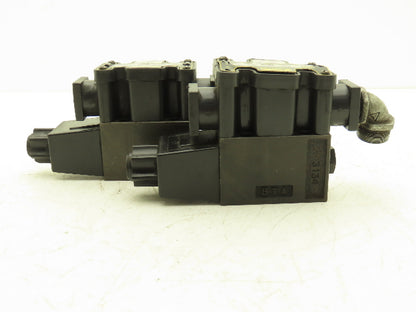 Parker D1VW20HVYC70 Hydraulic Directional Solenoid Valve 120V  Lot of 2