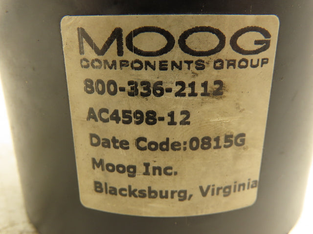 MOOG AC4598-12 Slip Ring Capsule Electromechanical Rotary Coil 12 Wire Lead