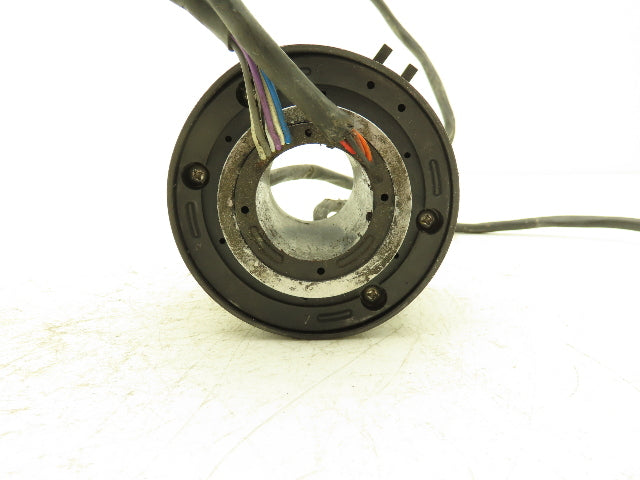MOOG AC4598-12 Slip Ring Capsule Electromechanical Rotary Coil 12 Wire Lead