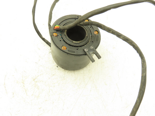 MOOG AC4598-12 Slip Ring Capsule Electromechanical Rotary Coil 12 Wire Lead