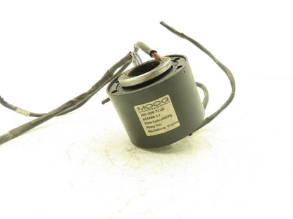 MOOG AC4598-12 Slip Ring Capsule Electromechanical Rotary Coil 12 Wire Lead