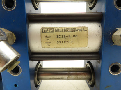 MSP Mills EZ1B-2.00  Pneumatic Air Slide Thrust Cylinder 2" Bore 3" Stroke