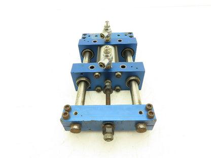 MSP Mills EZ1B-2.00  Pneumatic Air Slide Thrust Cylinder 2" Bore 3" Stroke