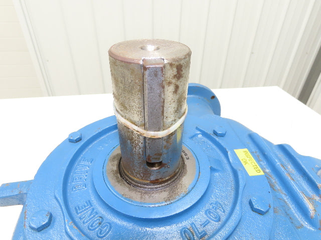Cone Drive MHV40B294-Z7A Worm Gearbox 20:1 Reducer 7Hp 135rpm Vertical Output