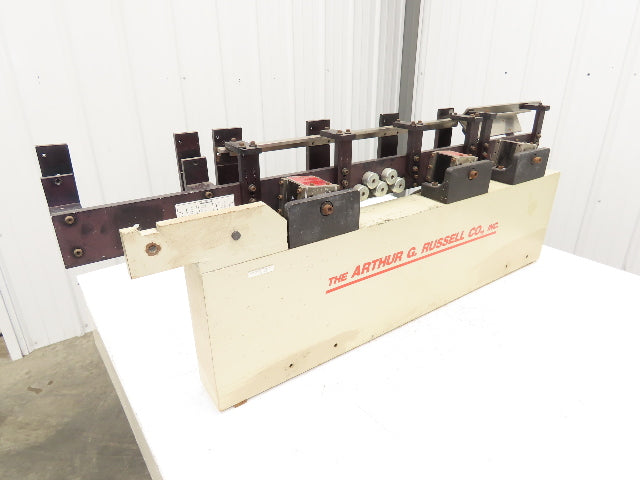 Arthur Russell VB-12L Vibro Block Vibratory Linear Parts Feeder Track 45"L 115V