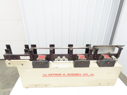 Arthur Russell VB-12L Vibro Block Vibratory Linear Parts Feeder Track 45"L 115V