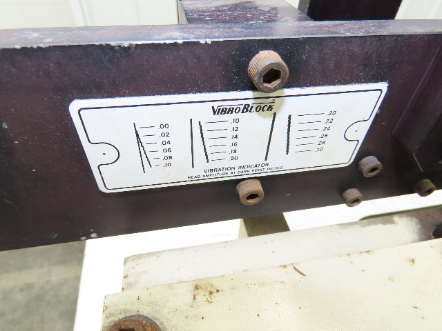 Arthur Russell VB-12L Vibro Block Vibratory Linear Parts Feeder Track 45"L 115V