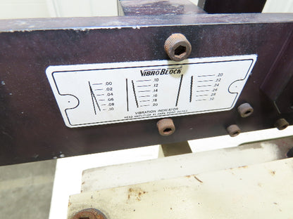 Arthur Russell VB-12L Vibro Block Vibratory Linear Parts Feeder Track 45"L 115V