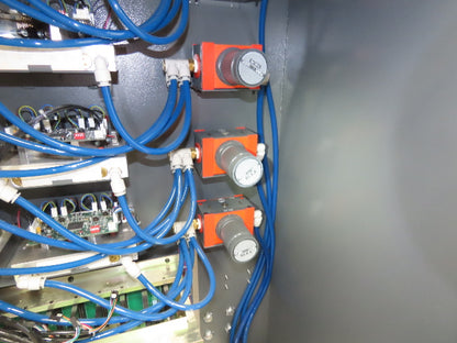 Nordson iControl Powder Coating System Control Allen Bradley Panel Air Valves