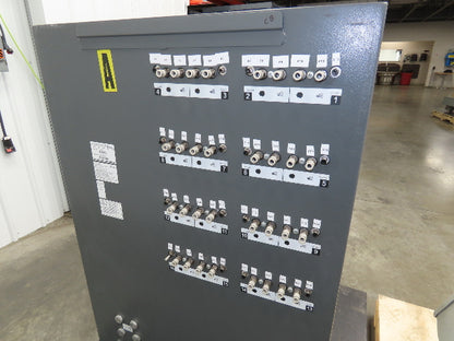 Nordson iControl Powder Coating System Control Allen Bradley Panel Air Valves