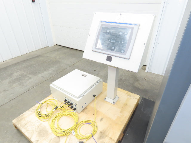 Nordson iControl Powder Coating System Control Allen Bradley Panel Air Valves