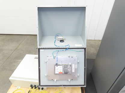 Nordson iControl Powder Coating System Control Allen Bradley Panel Air Valves