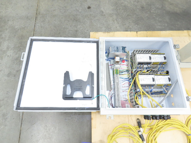Nordson iControl Powder Coating System Control Allen Bradley Panel Air Valves