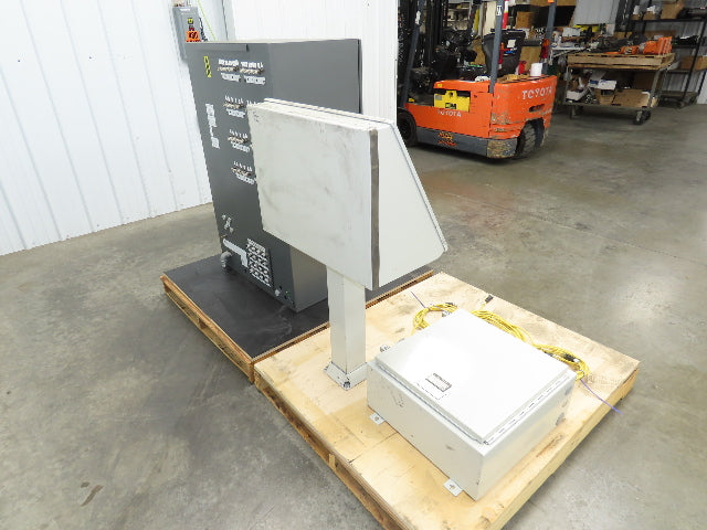 Nordson iControl Powder Coating System Control Allen Bradley Panel Air Valves