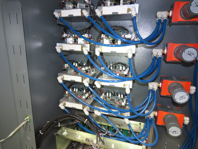 Nordson iControl Powder Coating System Control Allen Bradley Panel Air Valves