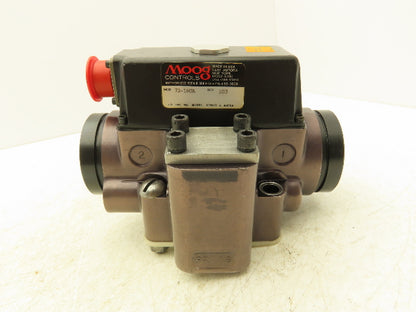 MOOG 72-160A Mechanical Feedback MFB Flow Control Servo Valve 72 Series