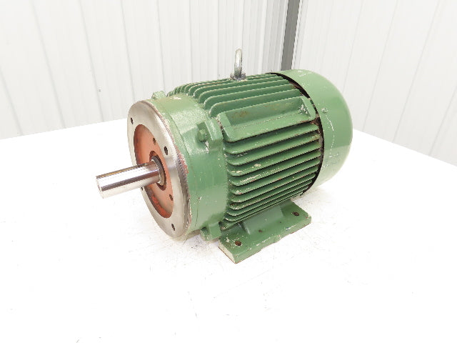 Eberle C213TC Electric Motor 7.5Hp 1755RPM 208-230/460V 3Ph 213TC