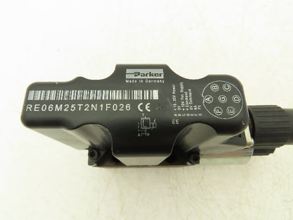 Parker RE06M25T2N1F026 Proportional Pressure Relief Valve 250 Bar 0-10V 4-20mA