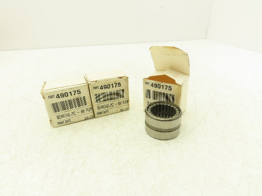 McGill GR-16 2 Row Needle Roller Bearing 1"-ID x 1.5"-OD x 1" Width Lot Of 3