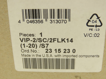 Phoenix Contact VIP-2/SC/2FLK14(1-20)/S7 Terminal Interface Passive Module