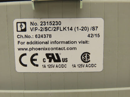 Phoenix Contact VIP-2/SC/2FLK14(1-20)/S7 Terminal Interface Passive Module