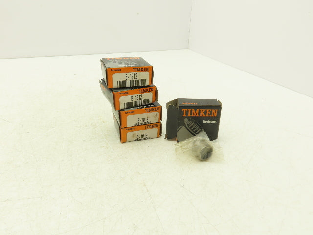 Timken Fafnir B1012 Needle Roller Bearing 5/8"-ID x 13/16"-OD x 3/4"-W Lot Of 5