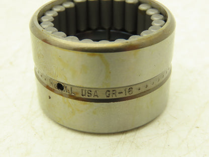 McGill GR 16 2 Row Needle Roller Bearing 1"-ID x 1.5"-OD x 1" Width Lot Of 3