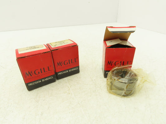 McGill GR 16 2 Row Needle Roller Bearing 1"-ID x 1.5"-OD x 1" Width Lot Of 3