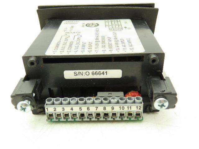 Omega DP-F75 Rate Meter Batch Control Totalizer 6 Digit Panel Meter 110V