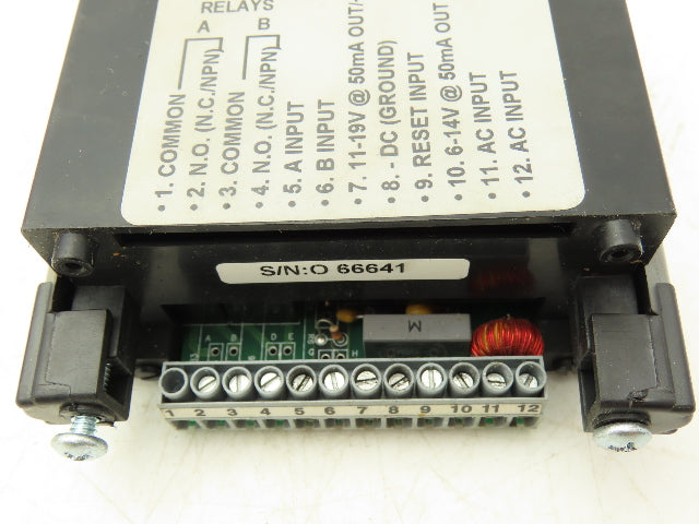 Omega DP-F75 Rate Meter Batch Control Totalizer 6 Digit Panel Meter 110V