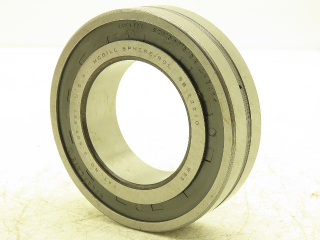 McGill SB82210 W33 Spherical Roller Bearing 50mm-ID x 90mm-OD x 23mm-Width